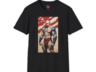 Heroic Vintage-Inspired Unisex T-Shirt - Patriotic Graphic Tee
