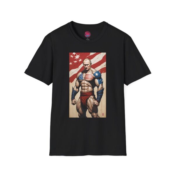 Heroic Vintage-Inspired Unisex T-Shirt - Patriotic Graphic Tee