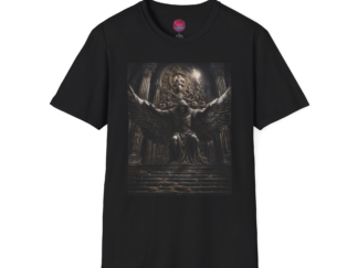 Dark Angel Graphic Unisex T-Shirt - Softstyle Gothic Tee