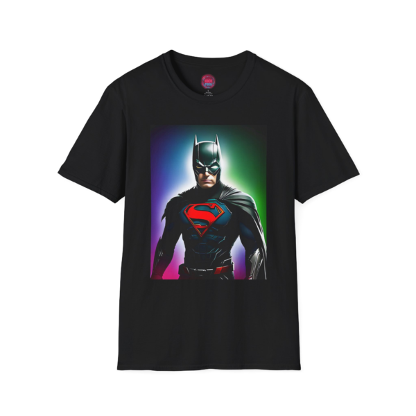 Superhero Unisex Softstyle T-Shirt - Iconic Batman Design