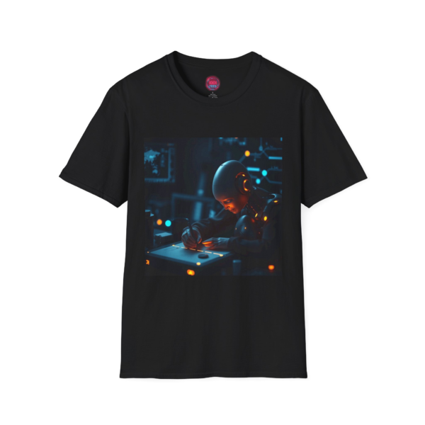 Futuristic Robot Graphic T-Shirt for Tech Lovers