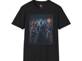 Just Us League – Vol. 41 – Black Graphic Tee
