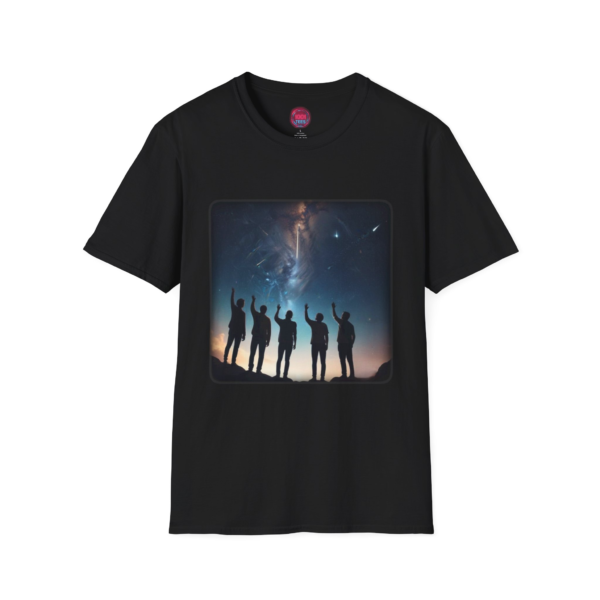 Celestial Adventure Unisex Softstyle T-Shirt - Perfect for Stargazers and Dreamers