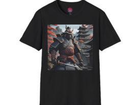 Epic Samurai – Black Graphic Tee