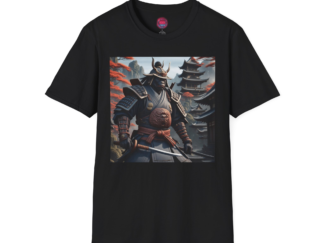 Epic Samurai Unisex Softstyle T-Shirt - Perfect for Anime Lovers & Gaming Fans