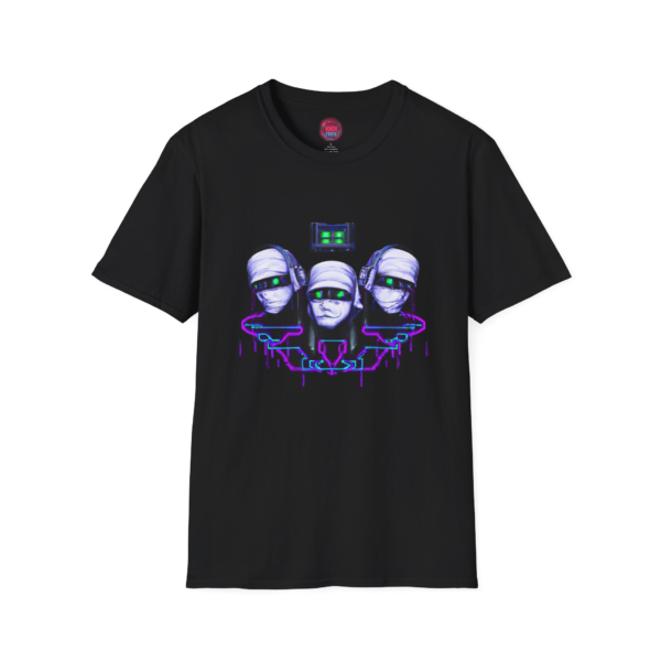 Cyberpunk AI Art Unisex Softstyle T-Shirt