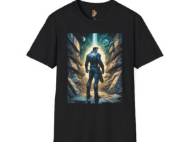 Adventure Awaits Graphic T-Shirt – Black Graphic Tee