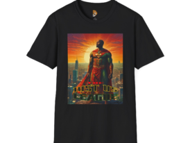 Just Us League – Vol. 32 – Black Graphic Tee