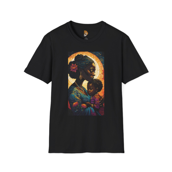 Mother and Child Artistic Unisex T-Shirt - Celebrate Love and Bonding