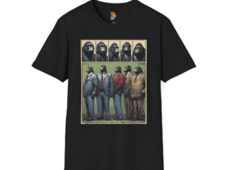 The Usual Suspects - Stylish Graphic T-Shirt - Themed Animal Artwork