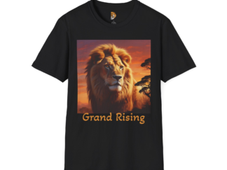 Grand Rising Lion Unisex Softstyle T-Shirt