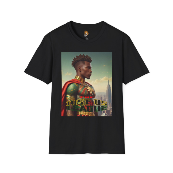 Empowering Superhero Unisex Softstyle T-Shirt - Inspiring Graphic Tee for All Ages