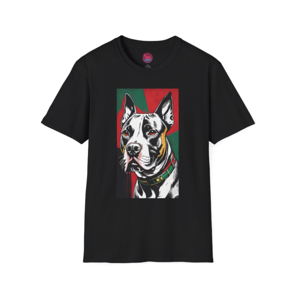 Dog Lover's Unisex Softstyle T-Shirt - Vibrant Bulldog Graphic