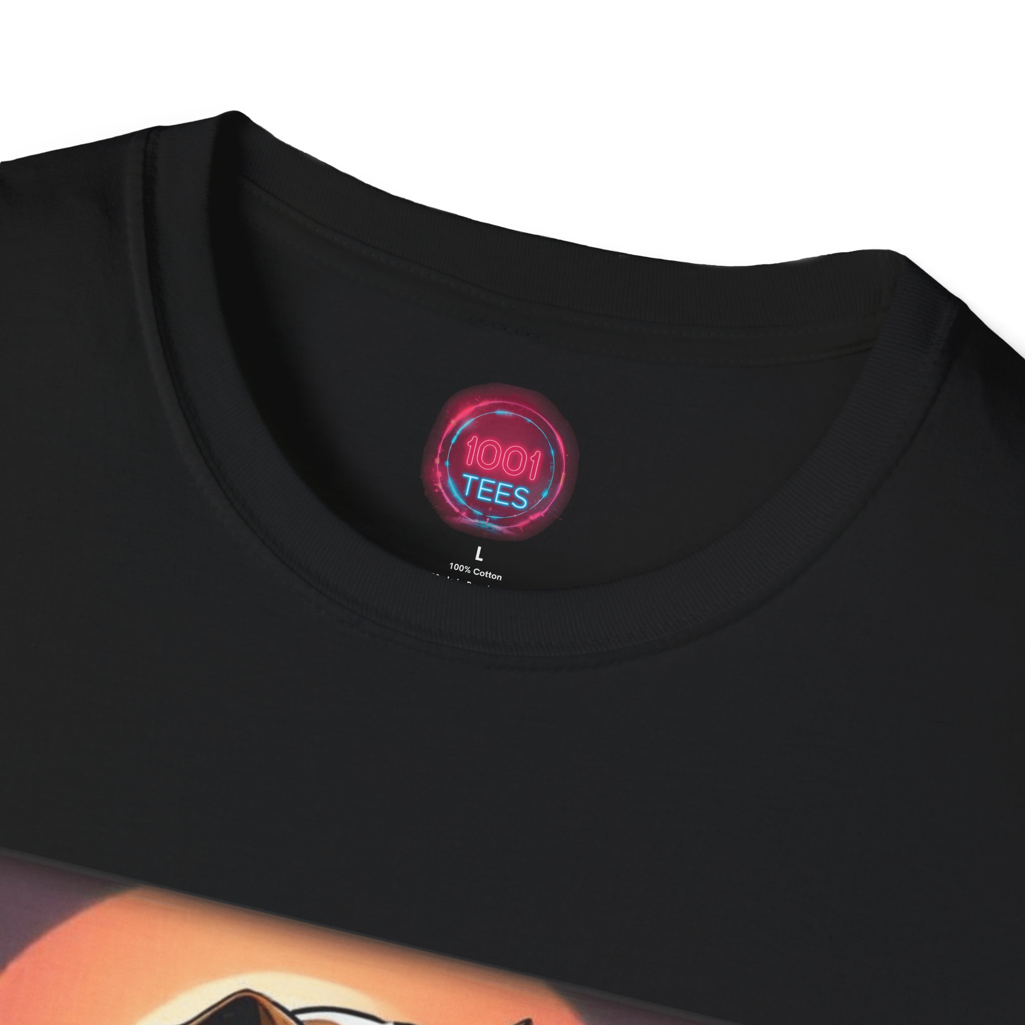 Samurai Dog Unisex Softstyle T-Shirt - Cool Graphic Tee for Dog Lovers - Image 7