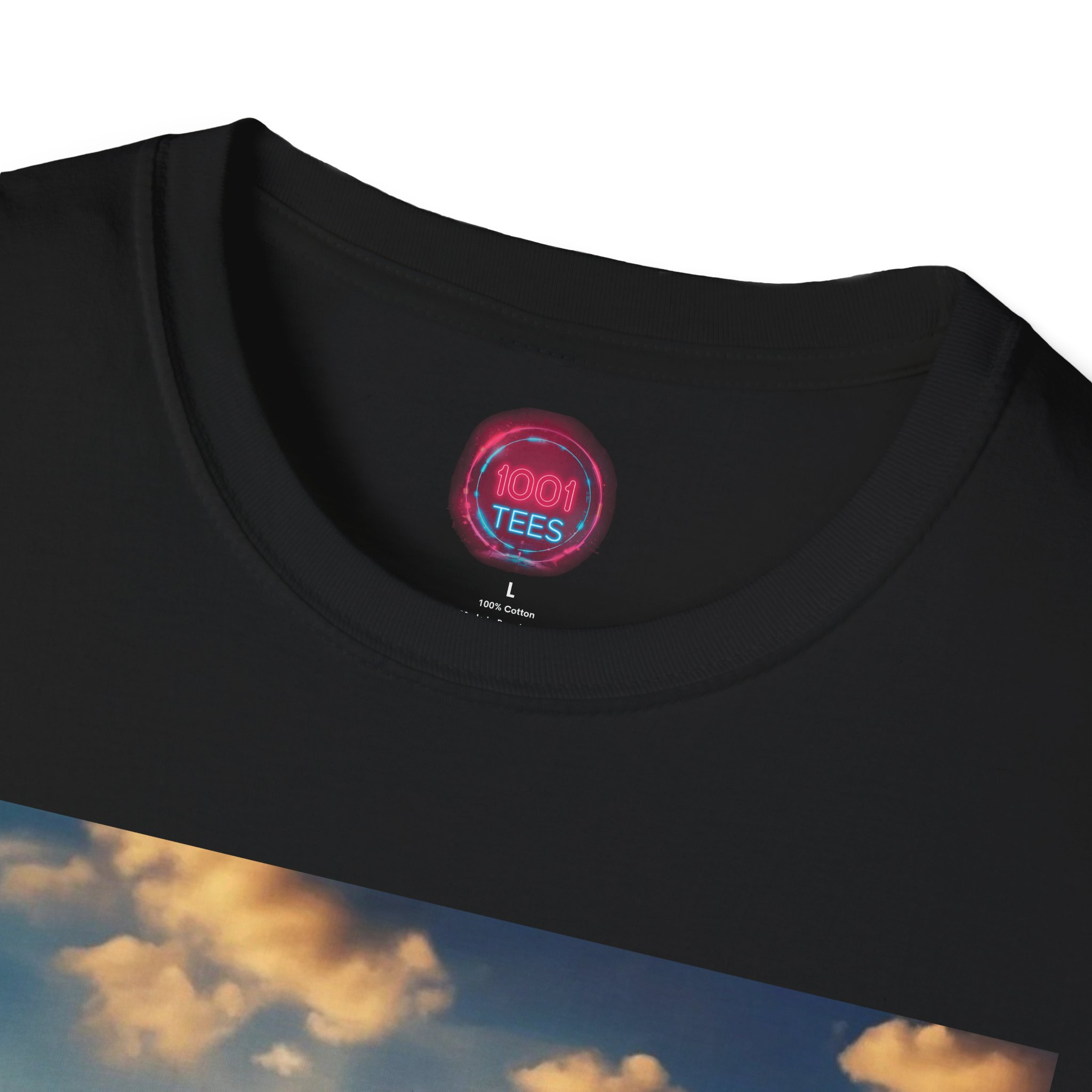 Adventure Awaits Cowboy T-Shirt - Unisex Softstyle Tee for Outdoors Enthusiasts - Image 3