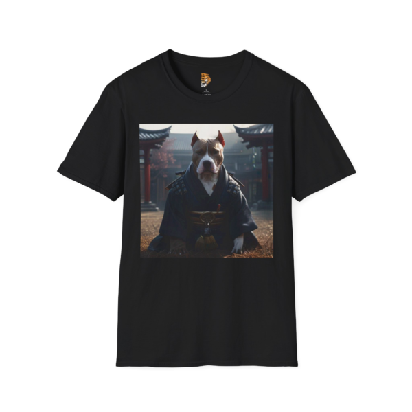 Samurai Dog Unisex Softstyle T-Shirt | Unique Pet Lover Gift