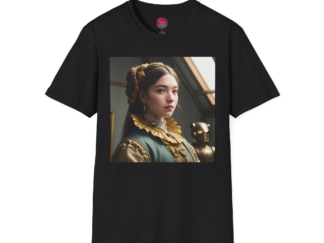 Elegant Vintage Portrait Unisex T-Shirt