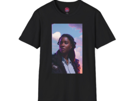 Empowerment Inspirational Art Tee – Black Graphic Tee