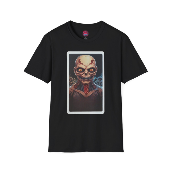 Unisex Softstyle T-Shirt - Creepy Skull Graphic Tee for Halloween or Everyday Wear