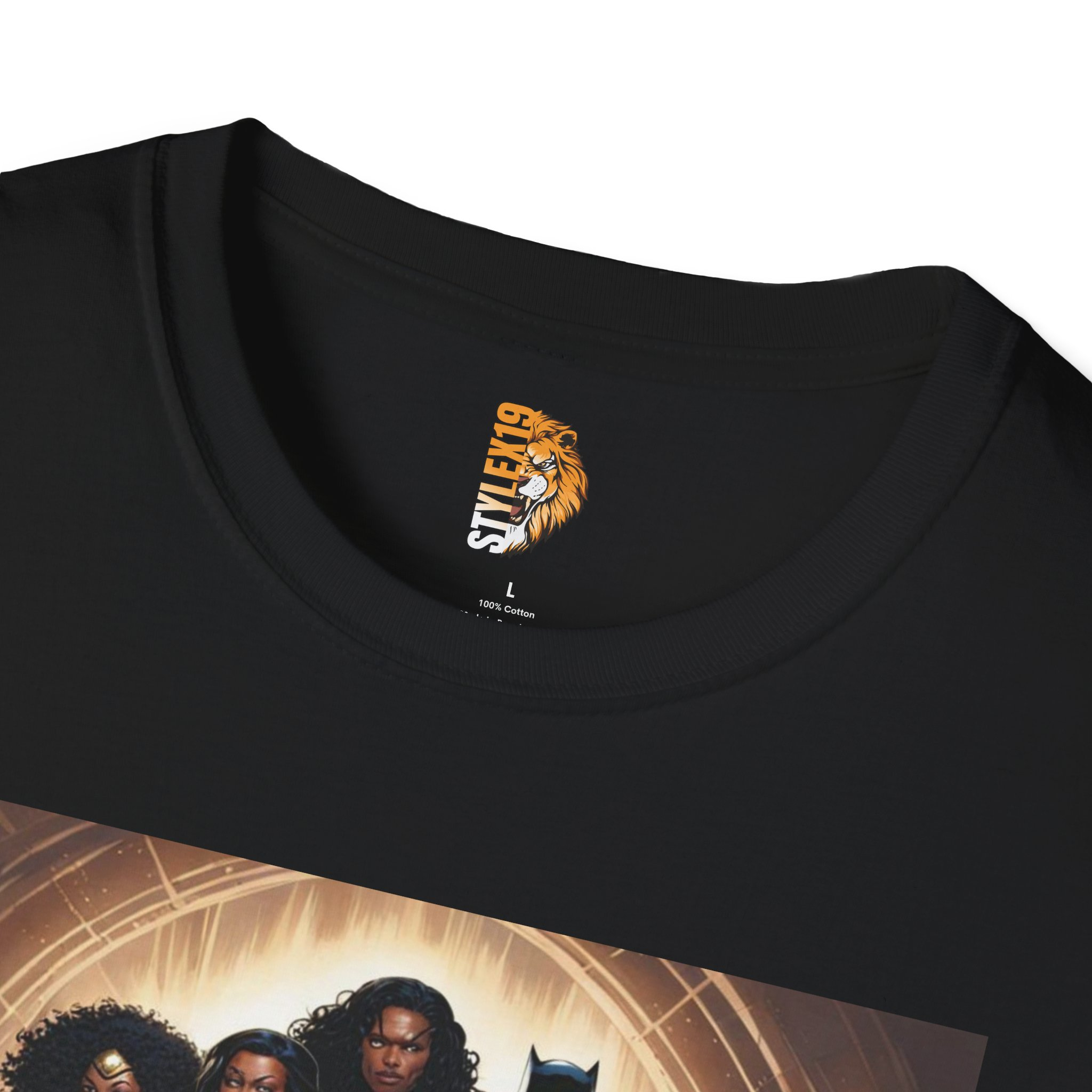 Superhero Squad Unisex Softstyle T-Shirt - Bold Graphic Tee for Comic Fans - Image 3