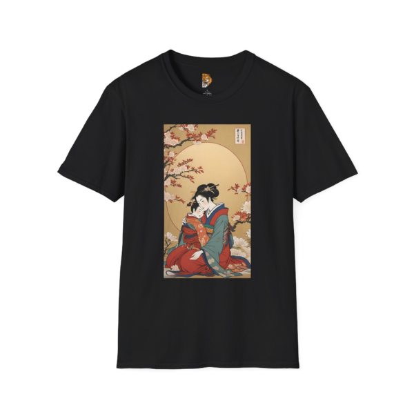 Vintage Japanese Art Unisex Softstyle T-Shirt