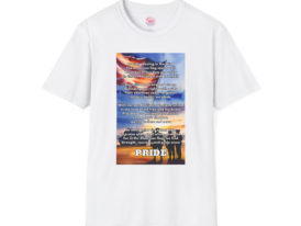 Pride Celebrate Love and Identity – Black Graphic Tee