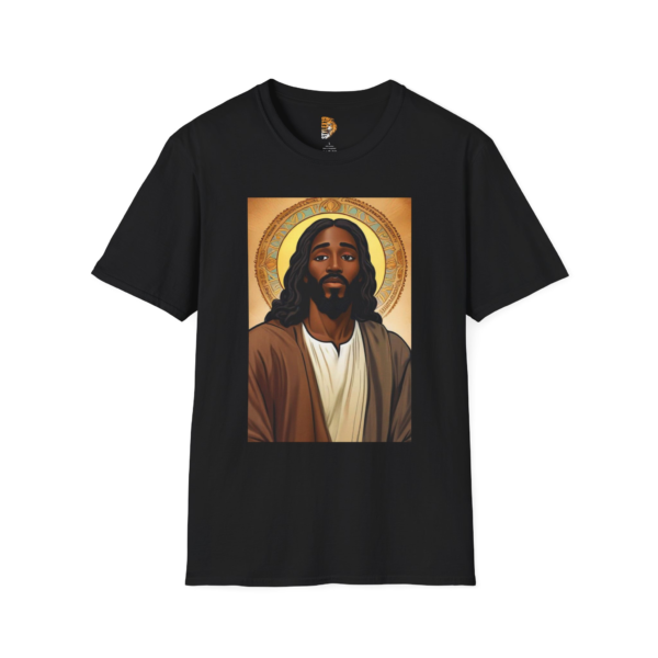 Faith-Inspired Unisex Softstyle T-Shirt - Inspirational Jesus Design