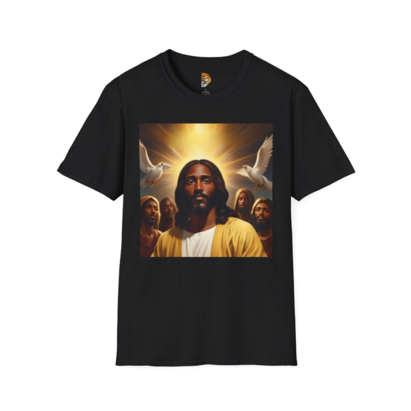 Unisex Softstyle T-Shirt with Inspirational Religious Art