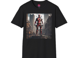 Graphic T-Shirt - Deadpool Street Vibes – Black Graphic Tee