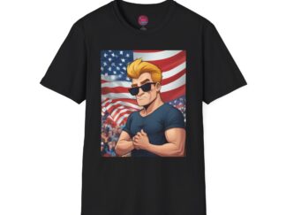 Patriotic Graphic Unisex T-Shirt - Bold American Spirit Design