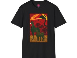 Wildlife Sunset Unisex Softstyle T-Shirt - Nature Lover's Tee