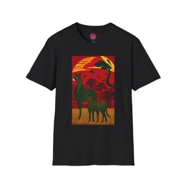 Wildlife Sunset Unisex Softstyle T-Shirt - Nature Lover's Tee