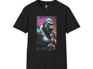 Fierce Gorilla Graphic Unisex Softstyle T-Shirt