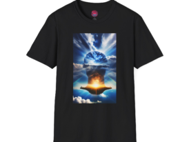 Cosmic Hands Inspirational – Black Graphic Tee