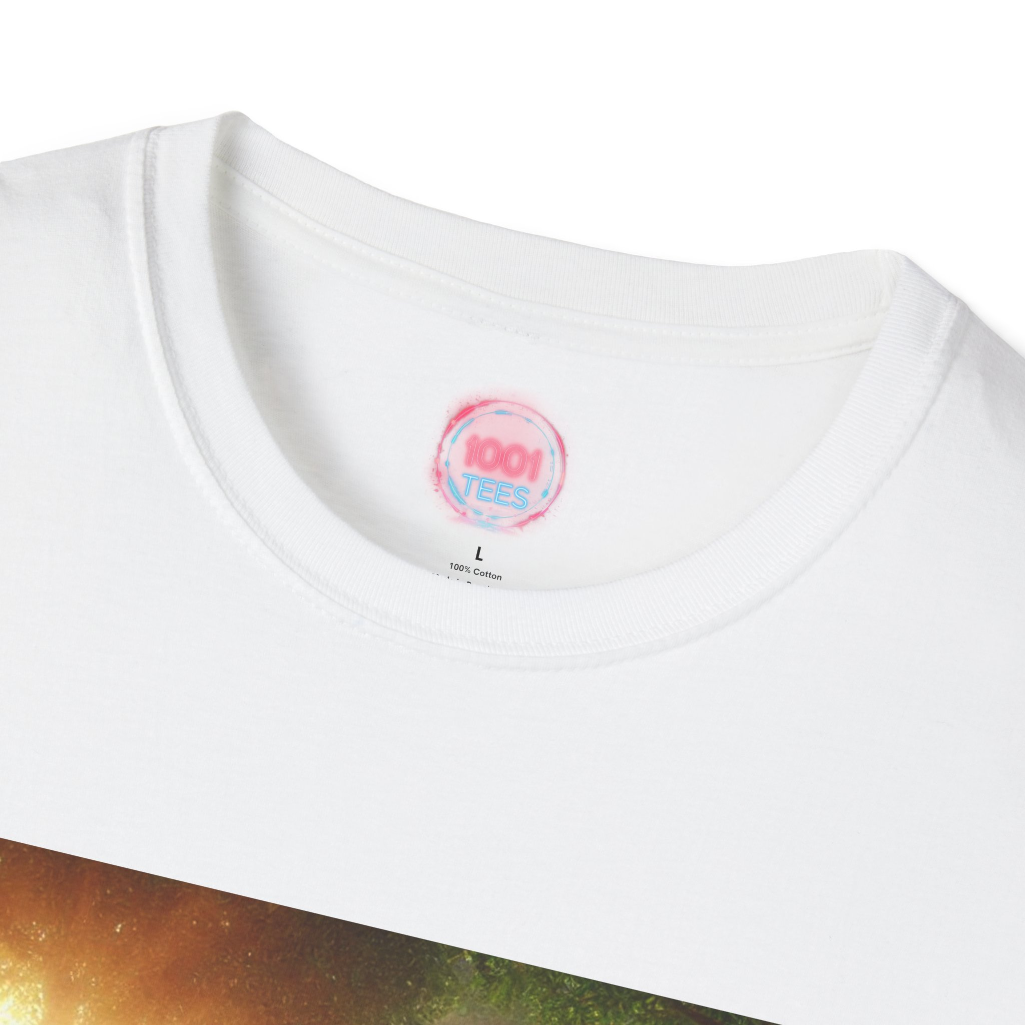 Zen Nature Vibes Unisex Softstyle T-Shirt - Image 3