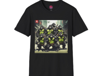 Urban Adventure Unisex Softstyle T-Shirt - Bold Gorilla Graphic Tee
