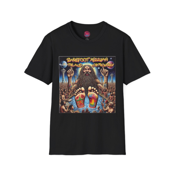 Barefoot Messiah Graphic T-Shirt - Retro Rock Vibe for Music Lovers