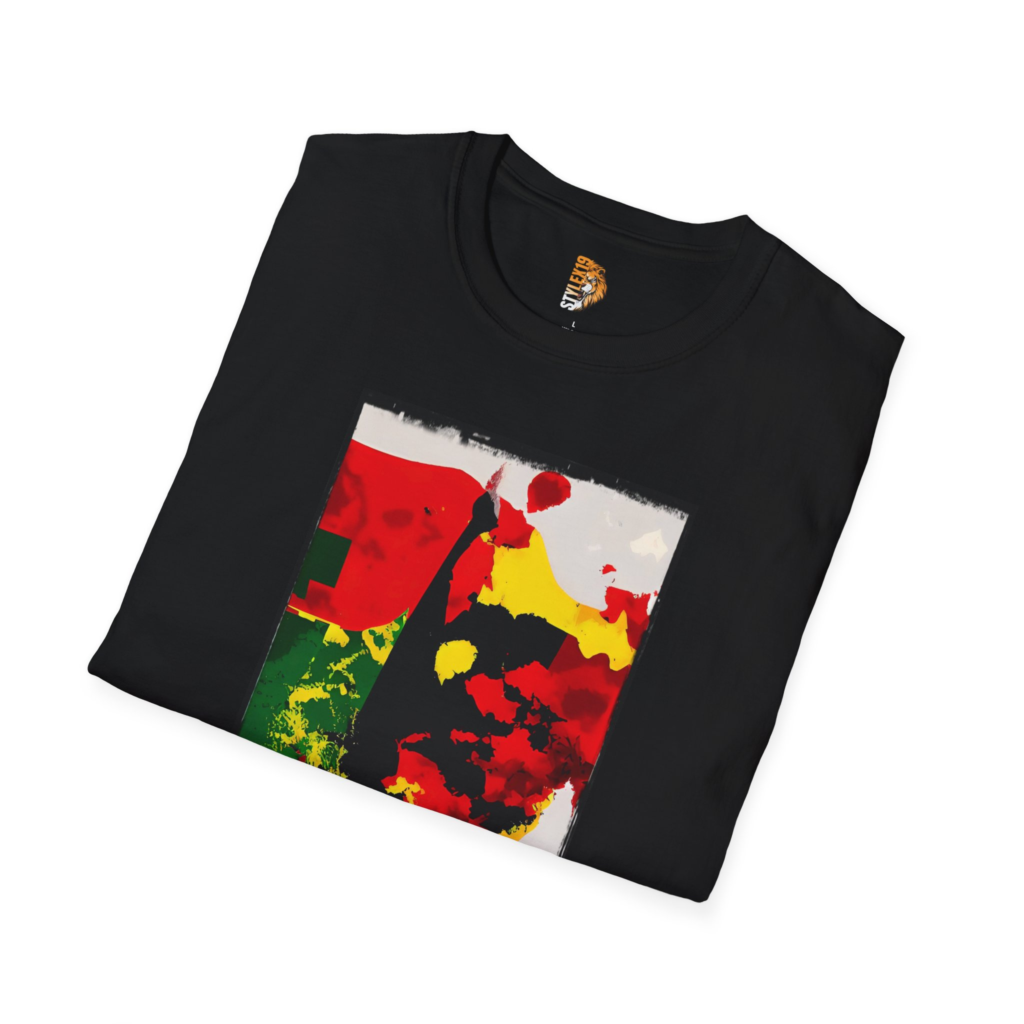 "Tommie Smith Black Power 1969" T-Shirt - Unisex, Abstract Design - Image 4