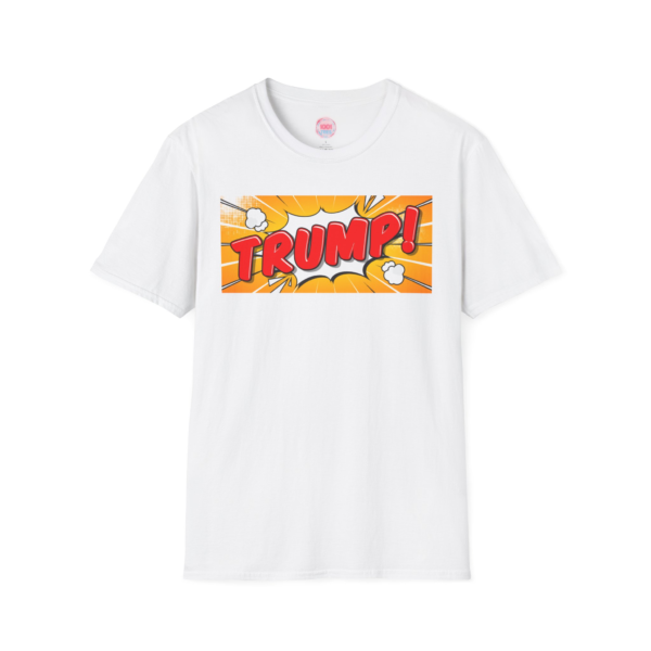 Trump Graphic T-Shirt - Unisex Softstyle Tee for Political Fans