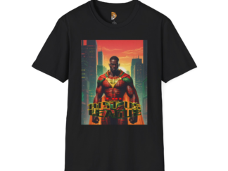 Hero Vibes Unisex Softstyle T-Shirt | Justice League Inspired Design