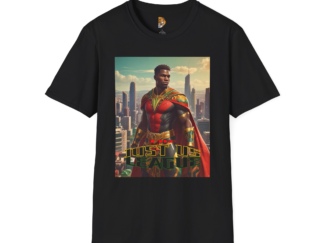 Superhero Inspired Unisex Softstyle T-Shirt - Just Us League Graphic Tee
