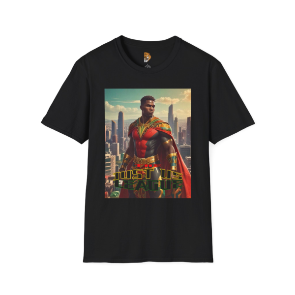 Superhero Inspired Unisex Softstyle T-Shirt - Just Us League Graphic Tee
