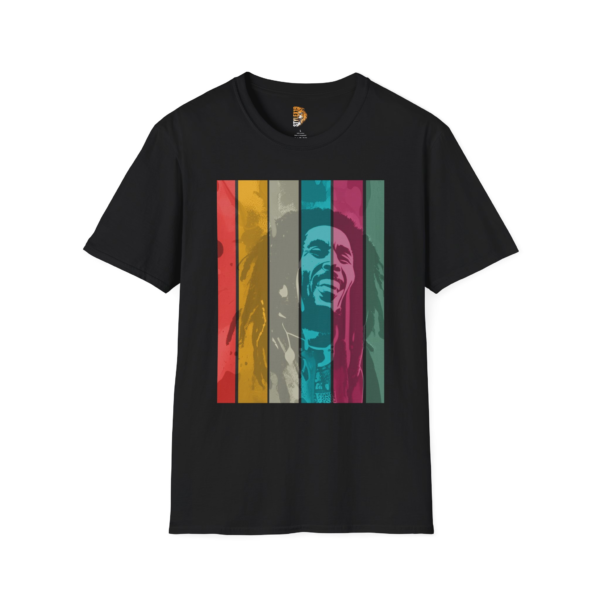Reggae Legend Pop Art Unisex Softstyle T-Shirt