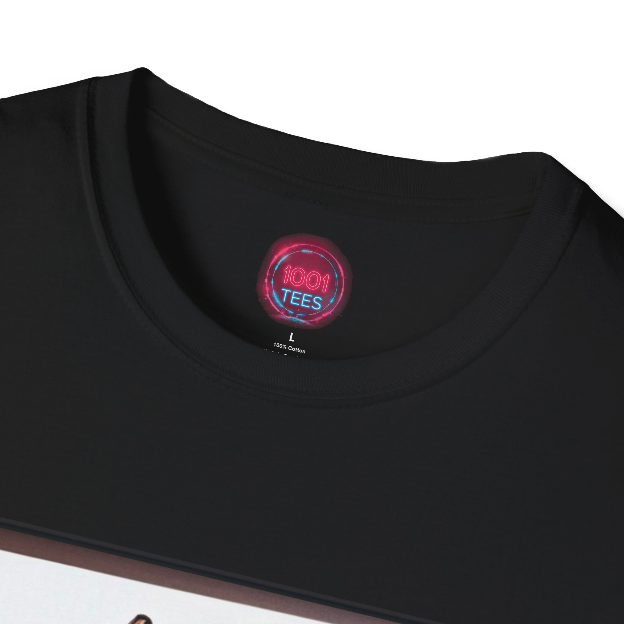 Samurai Dog Unisex Softstyle T-Shirt - Unique Pet Lover Tee - Image 3