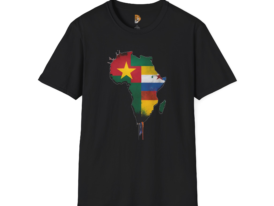 African Graffiti – Black Graphic Tee