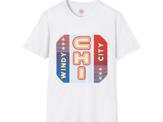 Windy City Retro Vibes Unisex T-Shirt - Chicago Graphic Tee
