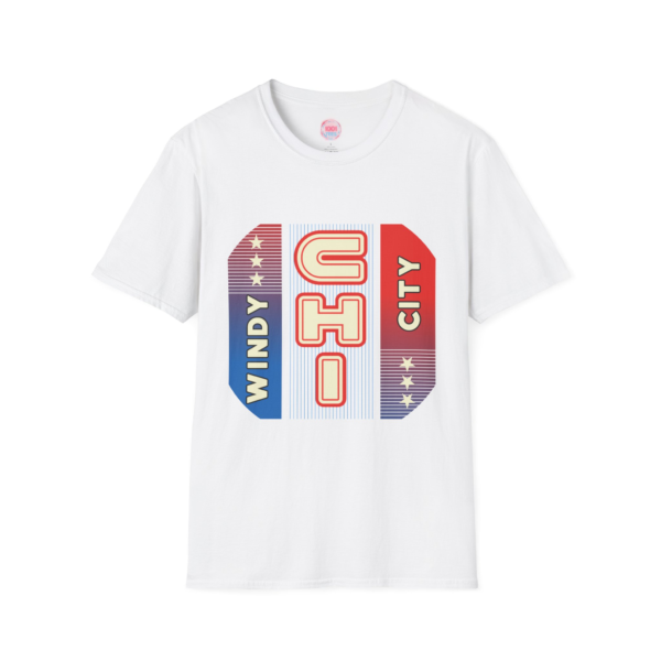 Windy City Retro Vibes Unisex T-Shirt - Chicago Graphic Tee