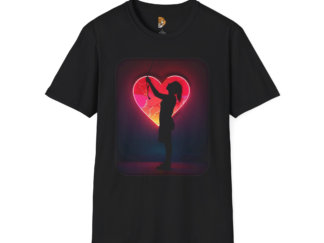 Heartbeat Unisex Softstyle T-Shirt - Love & Passion Graphic Tee