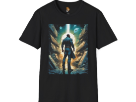 Epic Adventure Explore the Unknown – Black Graphic Tee