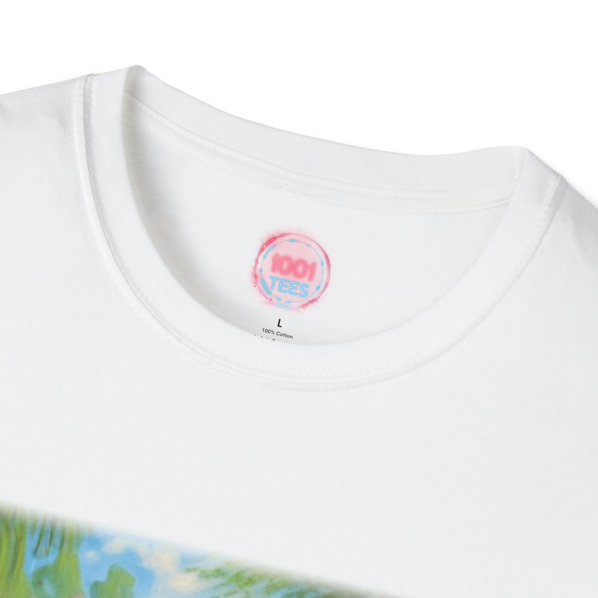 Dog Lover Unisex Softstyle T-Shirt - Vibrant Pet Art Tee - Image 3